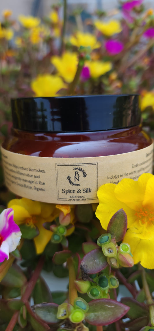 Spice & Silk Whipped Face Cream